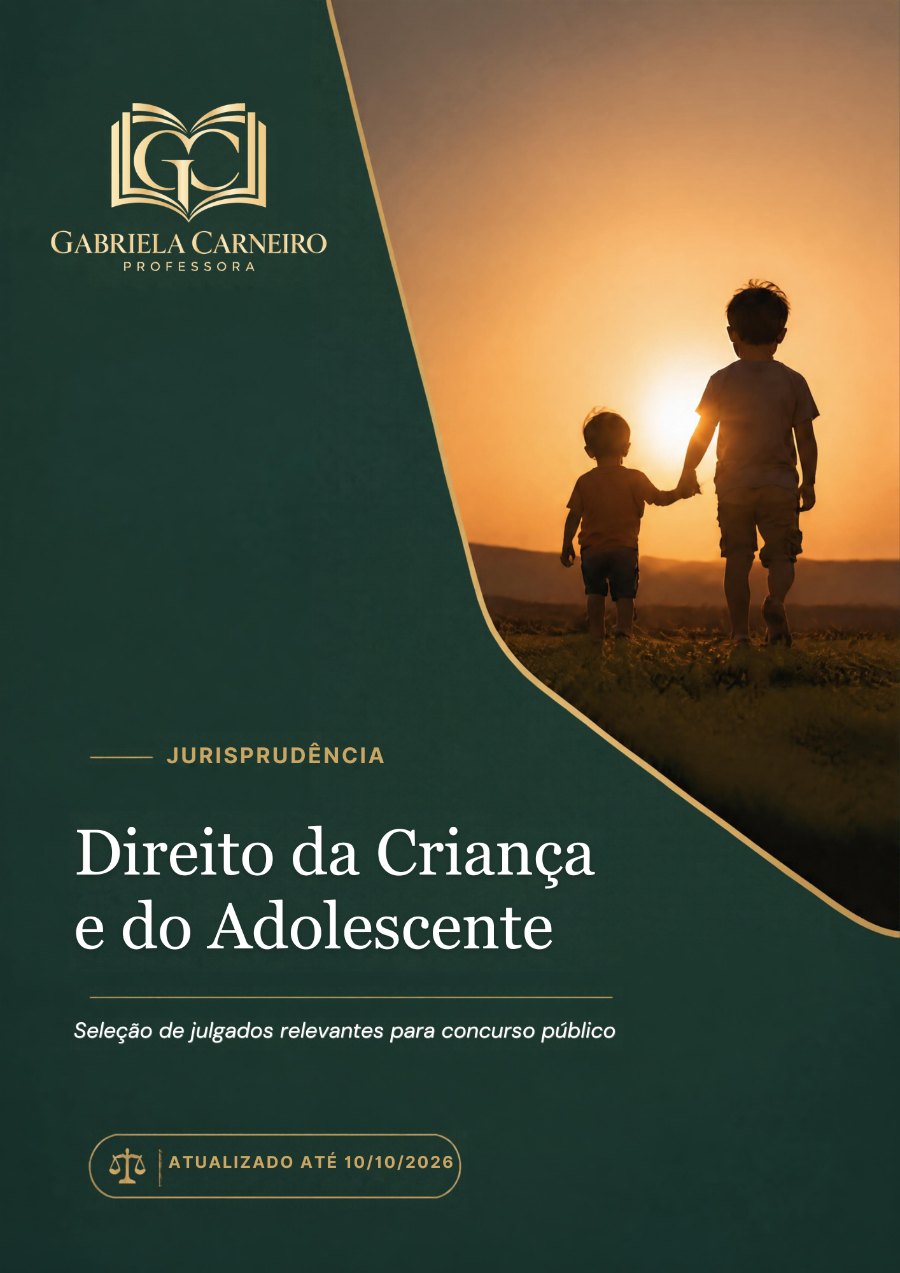 Capa do e-book Jurisprudência — Direito da Criança e do Adolescente, de Gabriela Carneiro